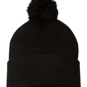 Sportsman - 12" Pom-Pom Cuffed Beanie - SP15