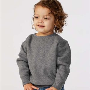 Rabbit Skins - Toddler Fleece Crewneck Sweatshirt - 3317
