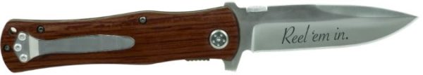 4 1/2" Wood Handle Knife - GFT014