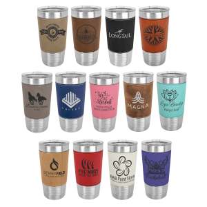 Polar Camel 20 Oz Laserable Leatherette Tumbler - LTM52