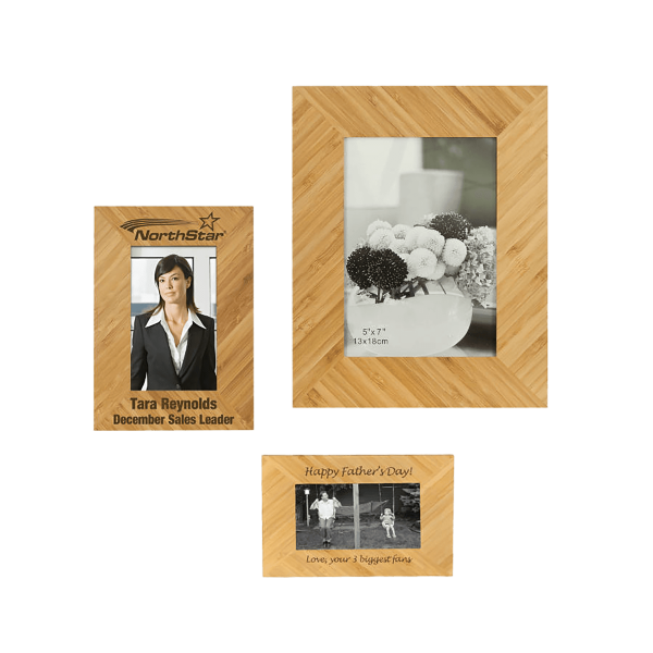 Bamboo Picture Frame 5" x 7" - PTF457 - Image 2