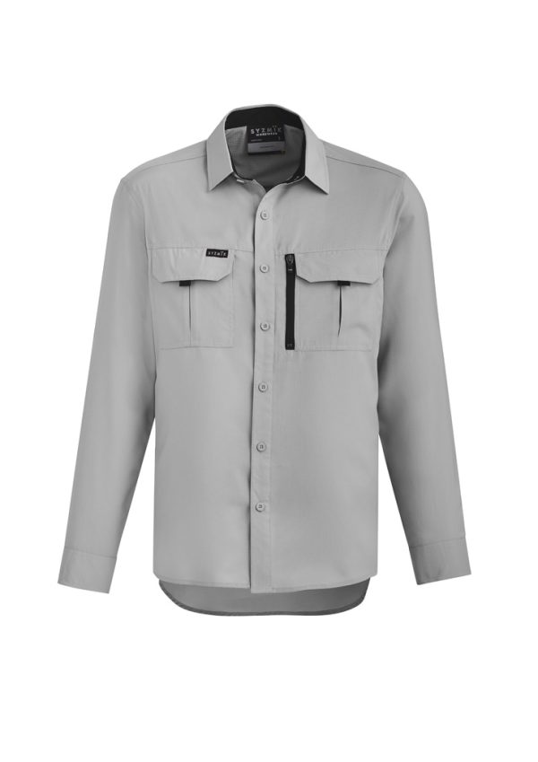Syzmik Men's Outdoor Long Sleeve Shirt ZW460 - Image 2