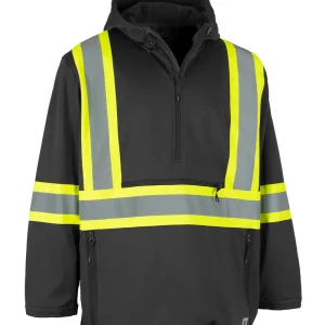 Hi Vis Safety Anorak Pullover Softshell - 023-EN178