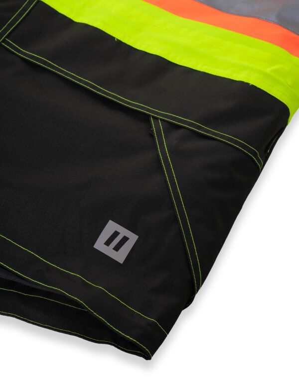 Lime "Torngat" Premium Ripstop 4-in-1 Hi-Vis Safety Parka - 024-EN705RLY - Image 9