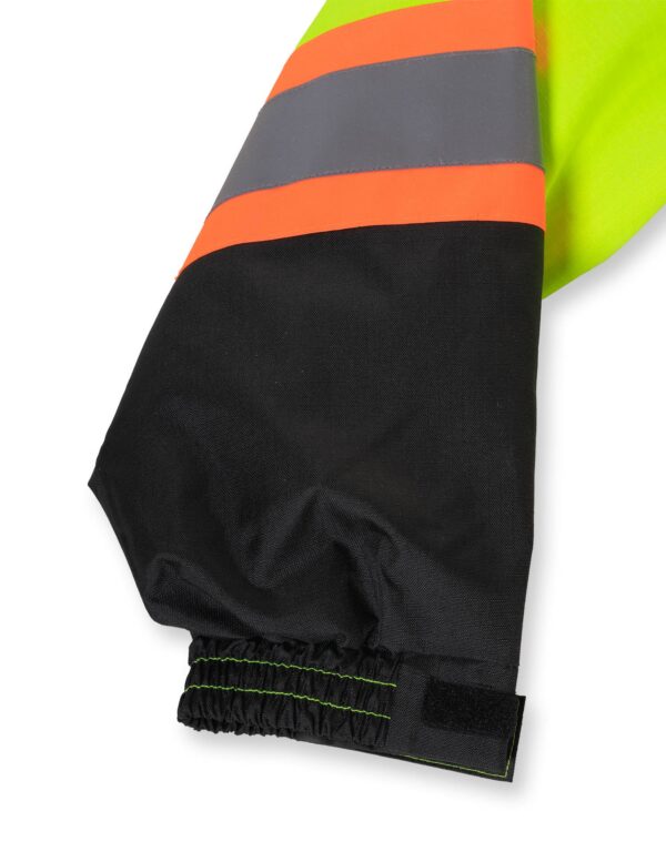 Lime "Torngat" Premium Ripstop 4-in-1 Hi-Vis Safety Parka - 024-EN705RLY - Image 8