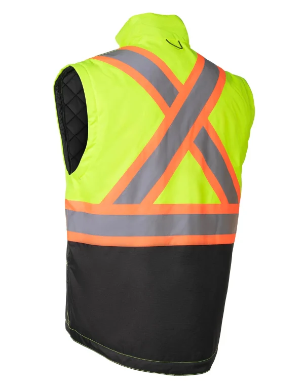 Lime "Torngat" Premium Ripstop 4-in-1 Hi-Vis Safety Parka - 024-EN705RLY - Image 3
