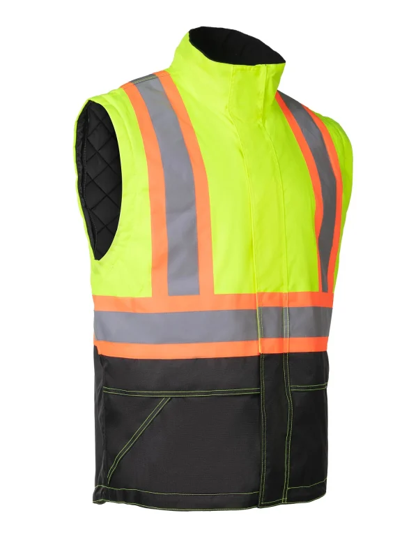 Lime "Torngat" Premium Ripstop 4-in-1 Hi-Vis Safety Parka - 024-EN705RLY - Image 10