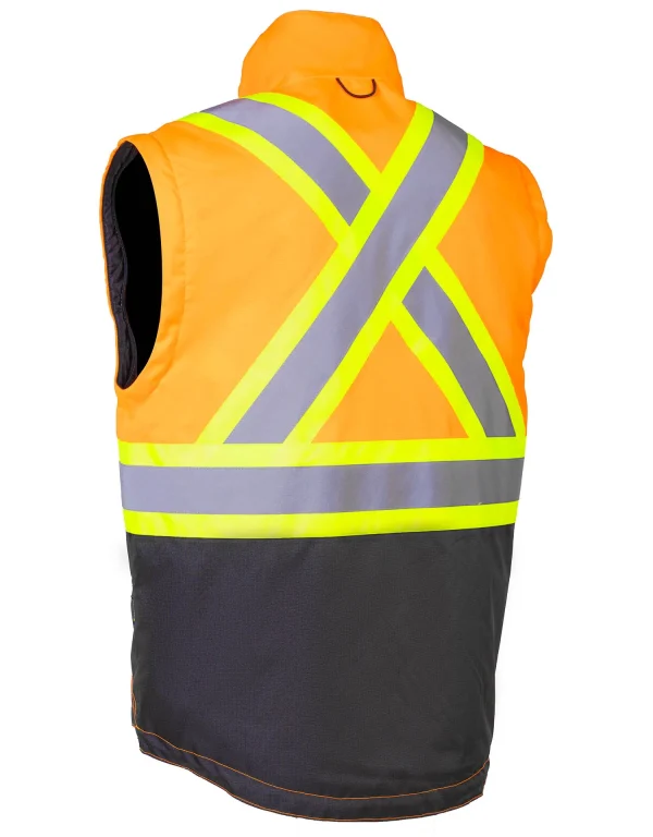"Torngat" Premium Ripstop 4-in1 Hi-Vis Safety Parka - 024-EN705ROR - Image 6