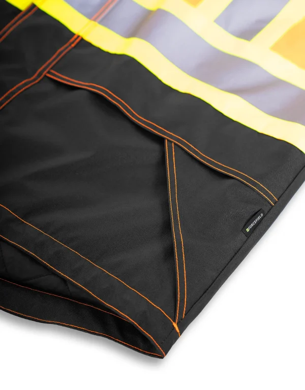 "Torngat" Premium Ripstop 4-in1 Hi-Vis Safety Parka - 024-EN705ROR - Image 11