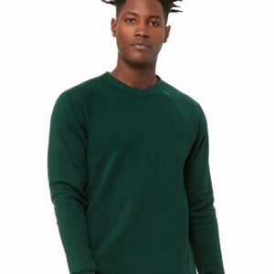 BELLA + CANVAS - Sponge Fleece Raglan Crewneck Sweatshirt - 3901
