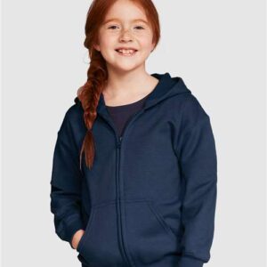 Gildan Heavy Blend Youth Full-Zip Hooded Sweatshirt - 18600B