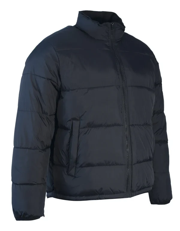 3-in-1 Hi Vis Winter Safety Parka with Removable Black Nylon Puff Jacket - 024-EN788 - Image 7