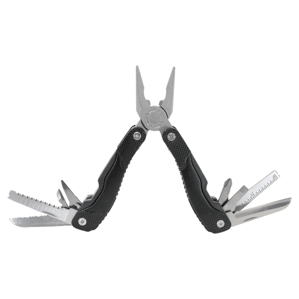 Bison River 4" Black 13 Function Multi Tool with Nylon Sheath - BR2501 - Image 2