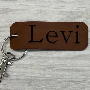 Leather Keychain