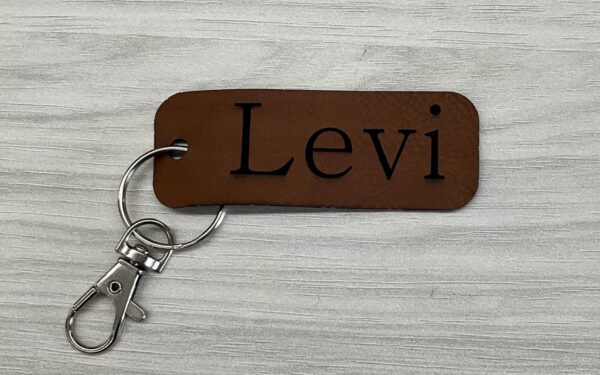 Leather Keychain