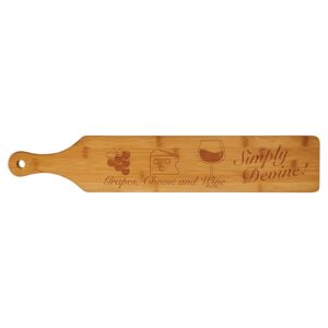 4" x 22" Bamboo Paddle - PDL101