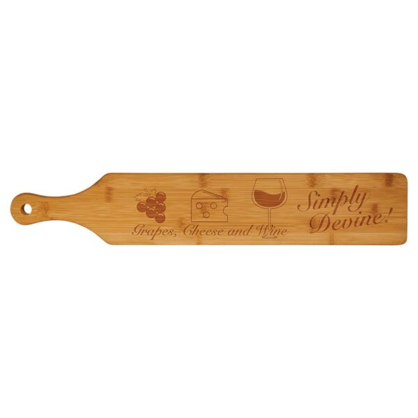 4" x 22" Bamboo Paddle - PDL101