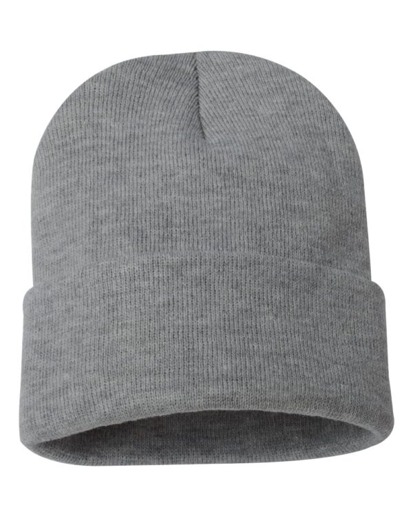 Sportsman 12" Solid Cuffed Beanie - SP12 - Image 25