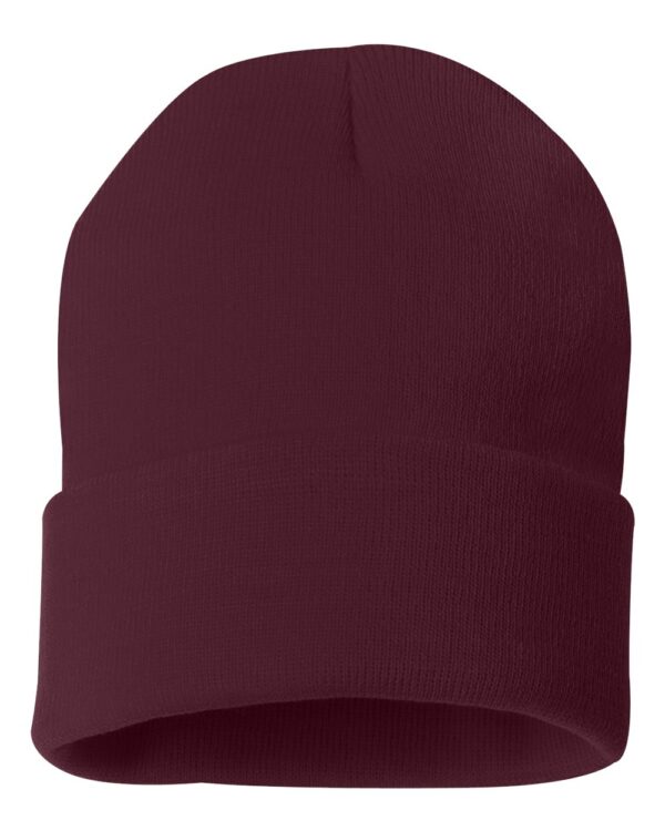 Sportsman 12" Solid Cuffed Beanie - SP12 - Image 12