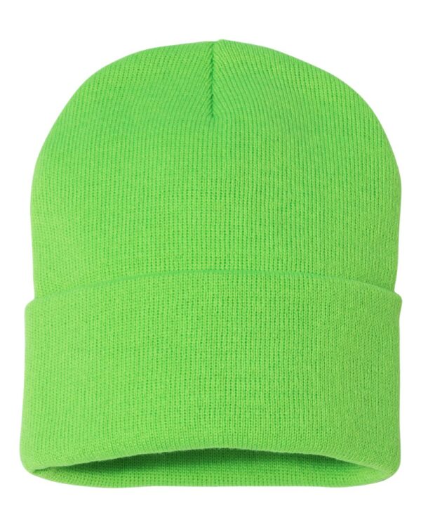 Sportsman 12" Solid Cuffed Beanie - SP12 - Image 9