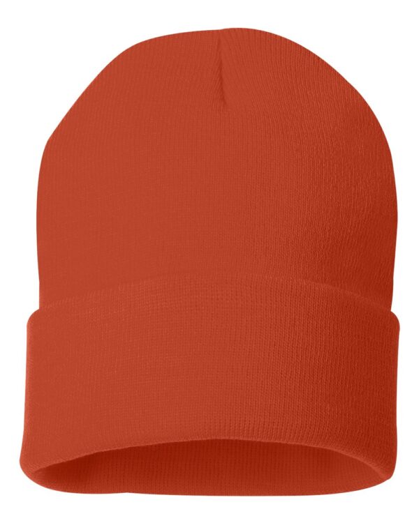 Sportsman 12" Solid Cuffed Beanie - SP12 - Image 7