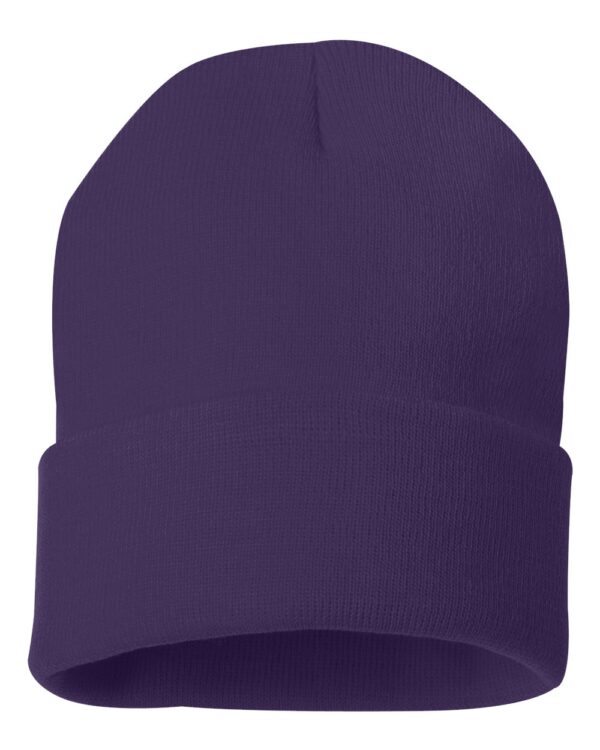 Sportsman 12" Solid Cuffed Beanie - SP12 - Image 5