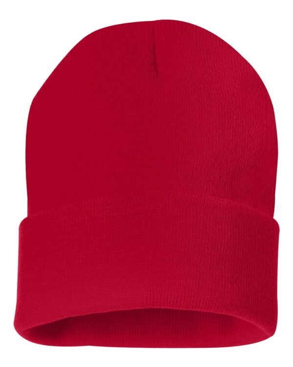 Sportsman 12" Solid Cuffed Beanie - SP12 - Image 4