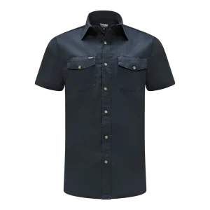 WRTK Men's Classic Stretch Short Sleeve Work Shirt - TK-E5140