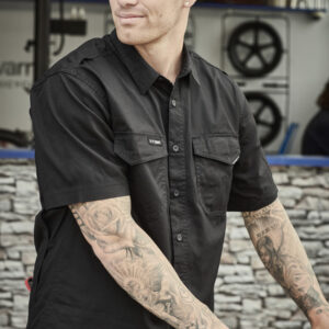 Mens Rugged Cooling Short Sleeve Shirt - ZW405