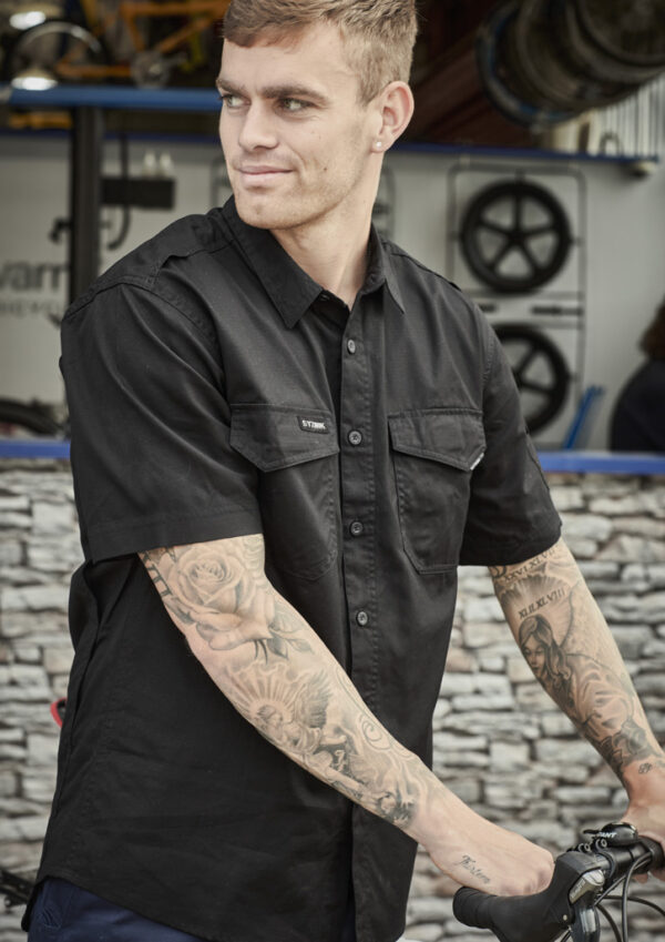 Mens Rugged Cooling Short Sleeve Shirt - ZW405