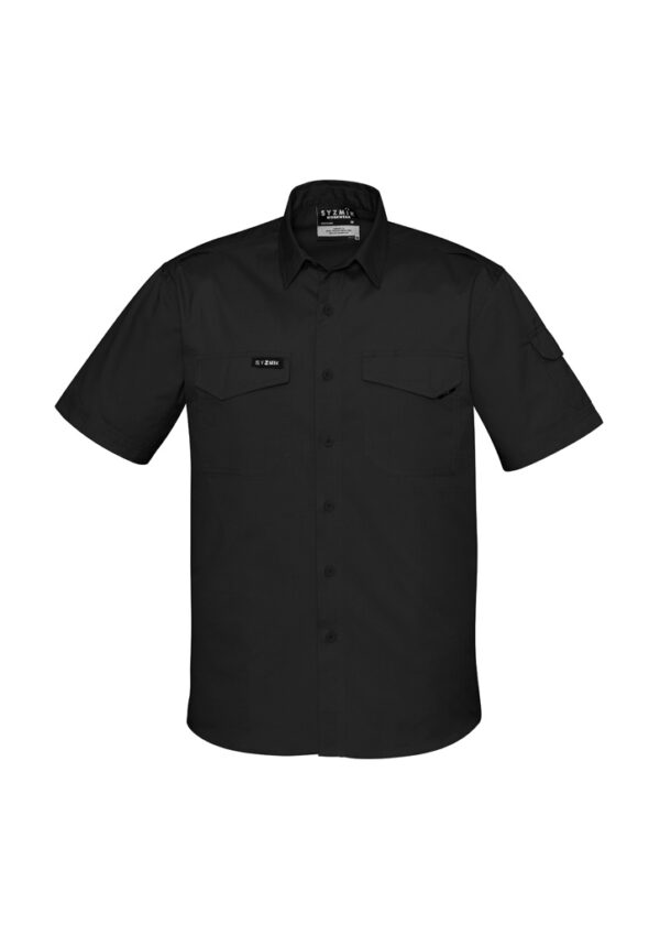 Mens Rugged Cooling Short Sleeve Shirt - ZW405 - Image 3