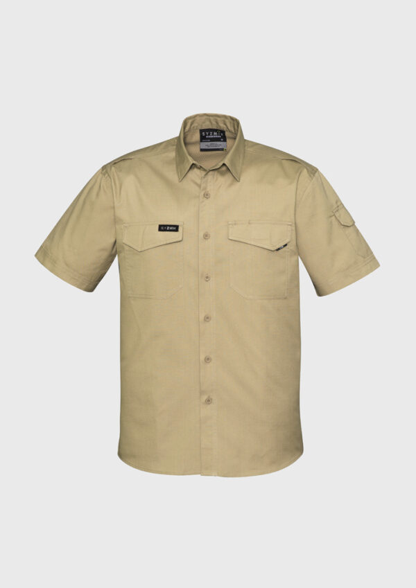 Mens Rugged Cooling Short Sleeve Shirt - ZW405 - Image 5