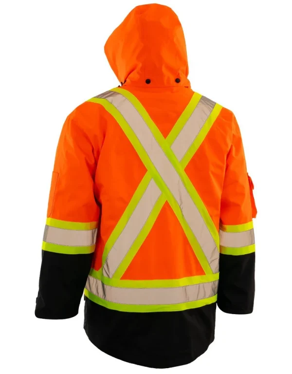Re-Engineered 4-in-1 Hi Vis Safety Parka - 024-EN705R - Image 3