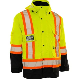 Re-Engineered 4-in-1 Hi Vis Safety Parka - 024-EN705R