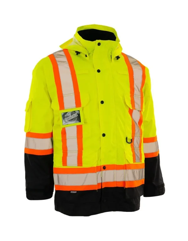 Re-Engineered 4-in-1 Hi Vis Safety Parka - 024-EN705R
