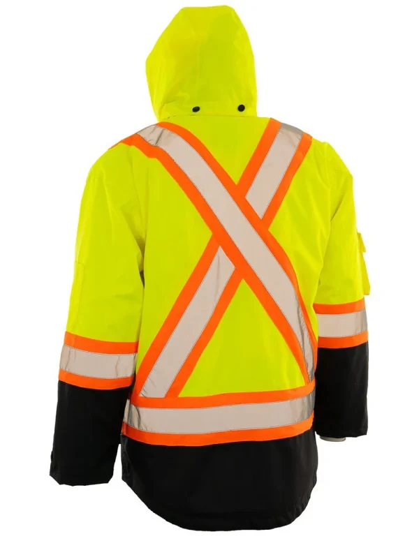 Re-Engineered 4-in-1 Hi Vis Safety Parka - 024-EN705R - Image 10