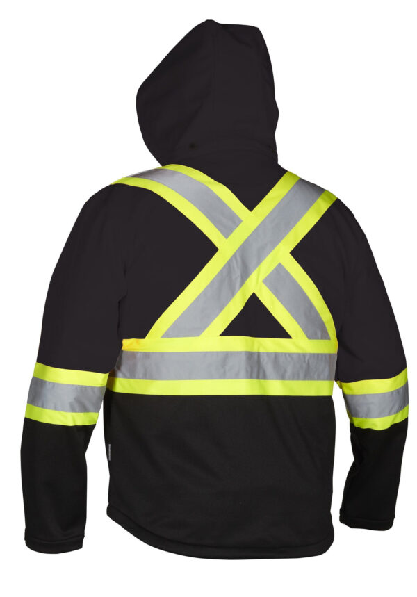 Re-Engineered Hi Vis Safety Softshell - 023-EN148 - Image 2