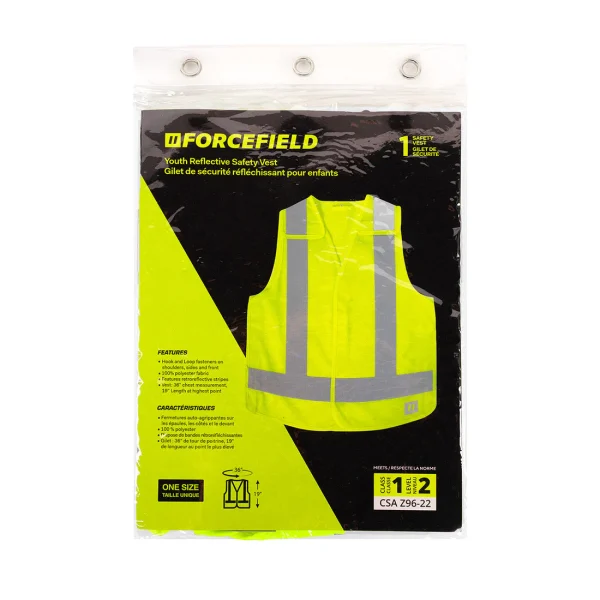 Youth Reflective Safety Vest - 022-TVKV-OSQ - Image 3