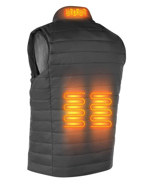 Unisex Lightweight Heated Vest with New Graphene-Infused Inner Lining (Battery Included) - 025-EN130HV - Image 2