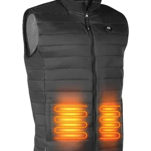 Unisex Lightweight Heated Vest with New Graphene-Infused Inner Lining (Battery Included) - 025-EN130HV