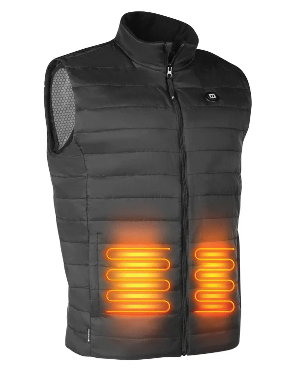 Unisex Lightweight Heated Vest with New Graphene-Infused Inner Lining (Battery Included) - 025-EN130HV