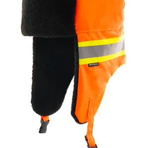 Hi Vis Orange Trapper Hat - 036-HVHH