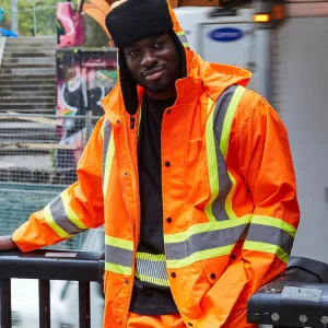 CSA 3 Piece Hi Vis Rain Suit - 023-HVRSS