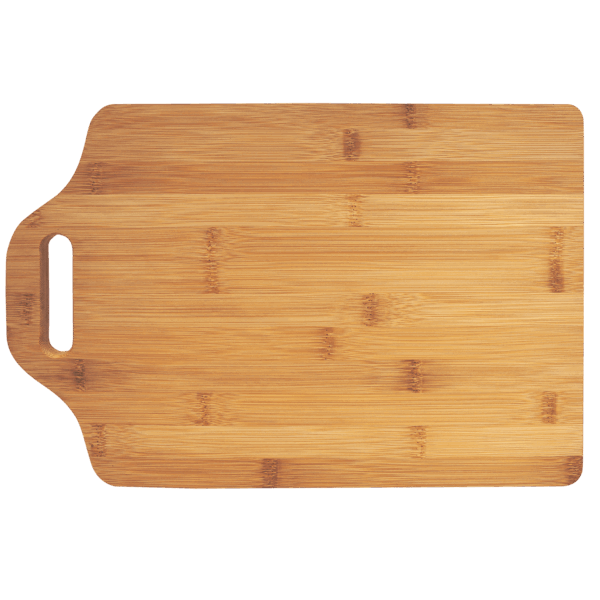 15" x 10 1/4" Bamboo Cutting Board with Handle - GFT898 - Image 2