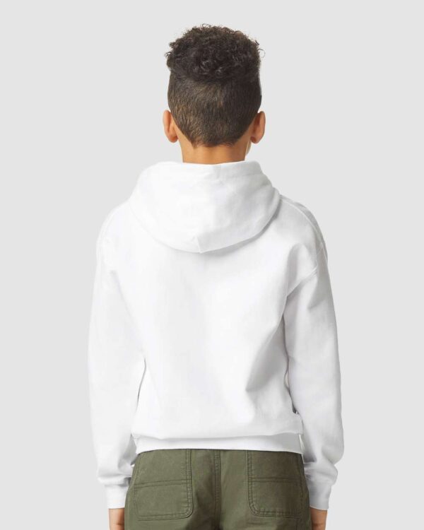 Gildan - Softstyle Youth Midweight Hooded Sweatshirt - SF500B - Image 3