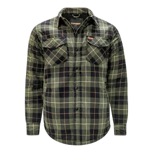 Men's Flannel Jacket with Sherpa Lining - TK-1871