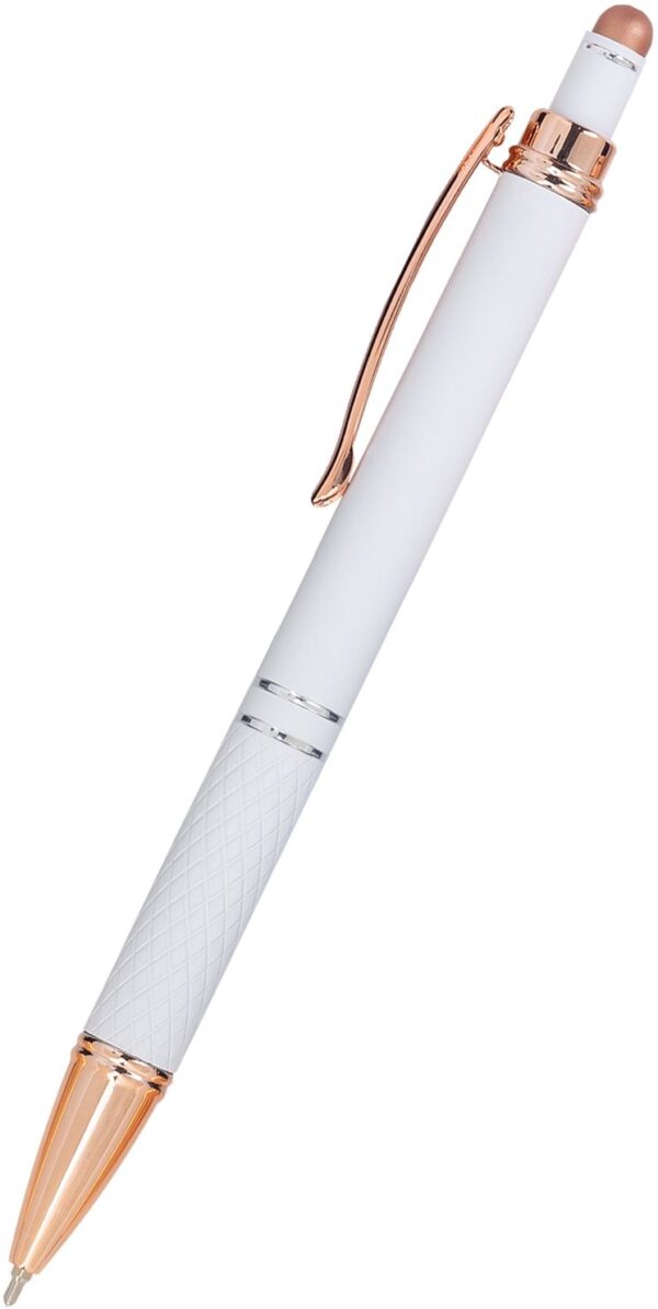 Full Colour Crossgate Stylus Pen - Rose Gold - WC400461 - Image 6
