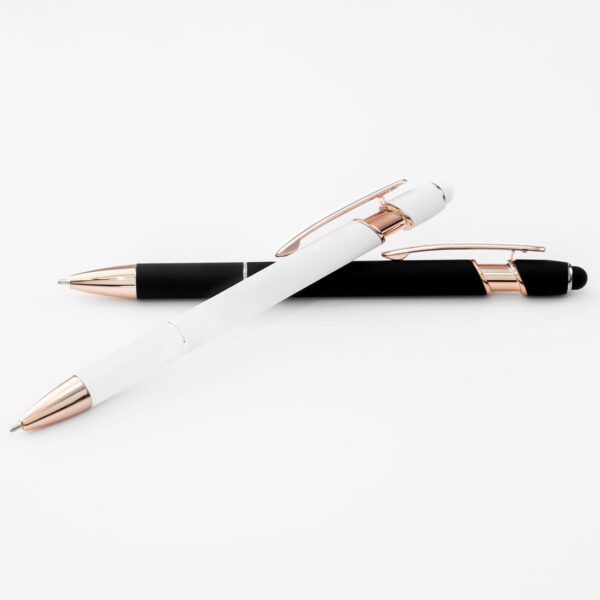 Full Colour Ultima Rose Gold Stylus Pen - WC49484 - Image 3