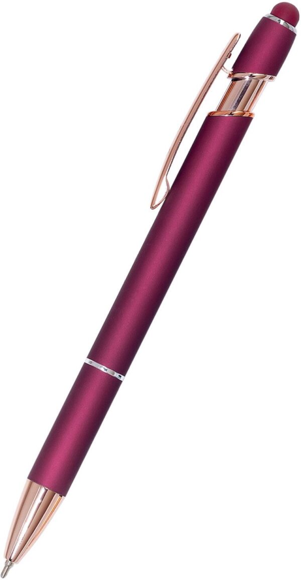 Full Colour Ultima Rose Gold Stylus Pen - WC49484 - Image 10