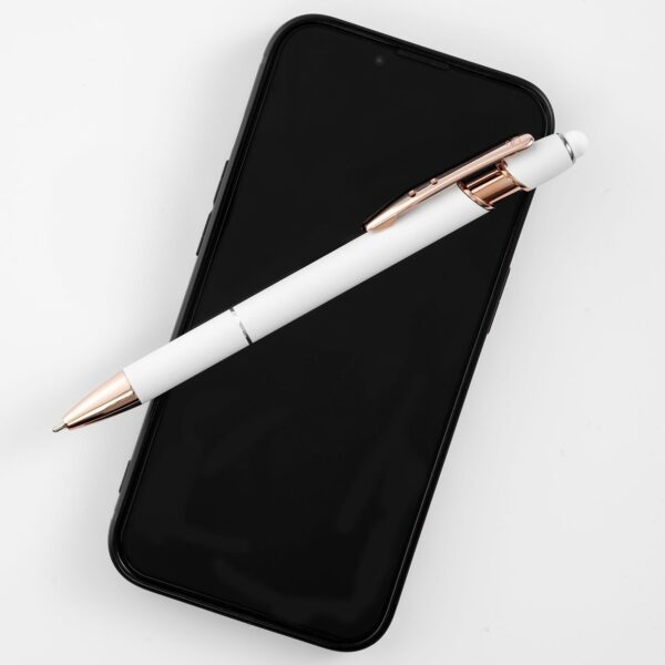 Full Colour Ultima Rose Gold Stylus Pen - WC49484 - Image 4